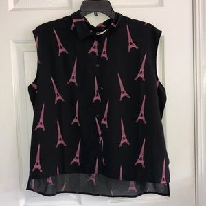 Button up Paris shirt